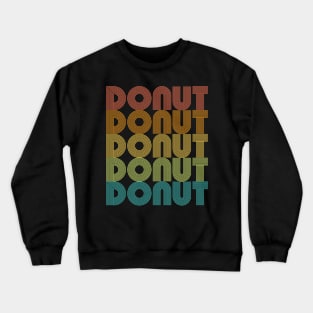 Vintage Donut Crewneck Sweatshirt